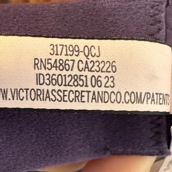 Victoria's Secret Perfect Shape Push-up Bra - Plum - Picture 6 of 6